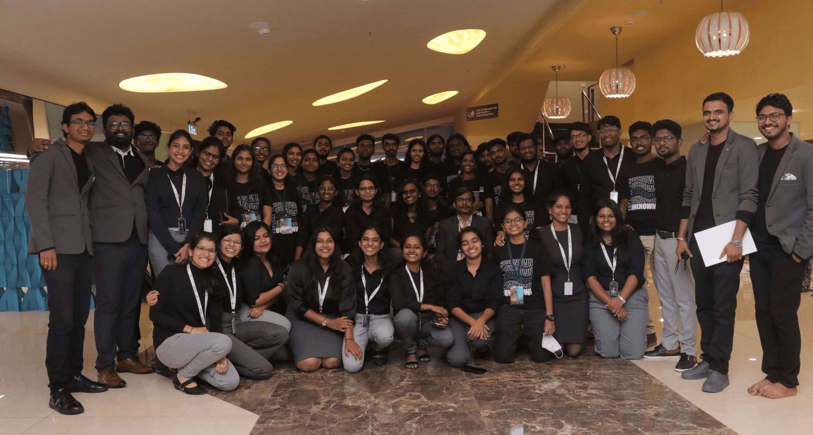 A Bversity cohort together on campus in Chennai